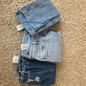 3 Pack Womens Hollister Jeans